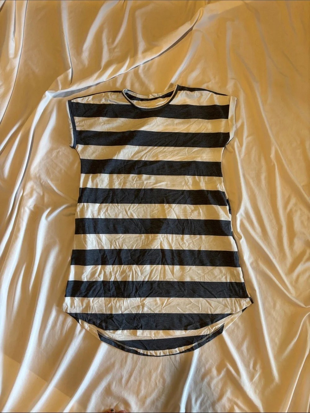 Striped T-shirt dress